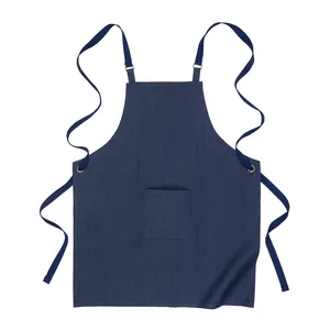 Grembiule in Denim Sostenibile Realizzato in Cotone Riciclato - Product Image 1