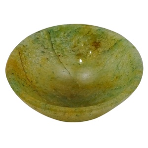 Vesuvianite heena ชามคริสตัลหินอัญมณีธรรมชาติแกะสลักด้วยมือของตกแต่งบ้าน - Product Image 2