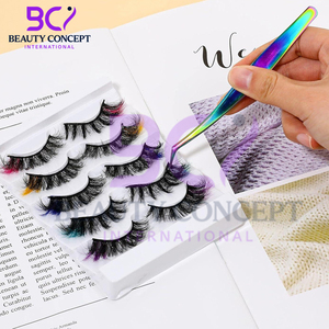 3Pcs Eyelash Extension Tweezers Set Straight and Curved Grafted Durable Easy to Use Multi Functional Eyelash Grafted Tweezers - Product Image 2