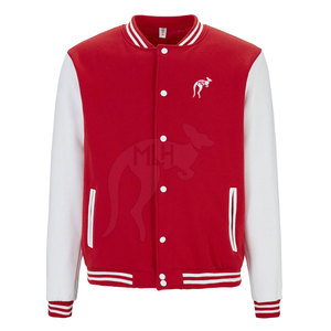 แจ็กเก็ตเลตเตอร์แมนสำหรับผู้ชายเสื้อแจ็กเก็ตเลตเตอร์แมนทรงหลวมระบายอากาศได้ดีดีไซน์ล่าสุด - Product Image 1