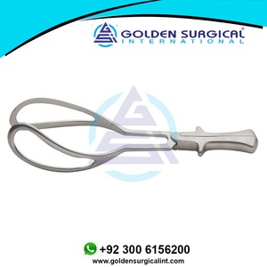 Pince obstétrique OEM Simpson modèle court 300mm Instruments chirurgicaux de chirurgie de gynécologie médicale - Product Image 5