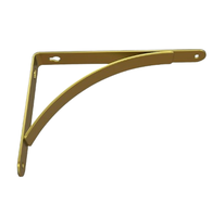 Support mural le plus vendu étagères en bois décor de bureau et utilisation de garage support mural en or support d'étagère en fer