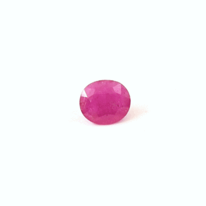 Rubis naturel du Mozambique de qualité AAA, 4,60 carats, non traité, rose-rouge, taille coussin ovale, pierre précieuse certifiée IGI, poli à la chaleur, 8 mm - Product Image 2