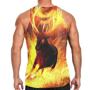 Vêtements d'entraînement sur mesure débardeur pour hommes vêtements de sport hommes débardeur respirant hommes débardeur - Product Image 3