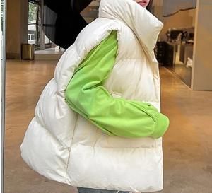 Chaqueta holgada gruesa y cálida de invierno para mujer, ropa de abrigo informal, Chaleco Corto, chaleco a prueba de viento, abrigos para mujer - Product Image 5