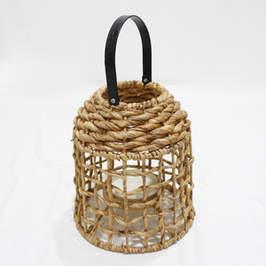 Boîte de rangement multifonction en jacinthe d'eau tissée Organisateur écologique fait à la main pour un usage domestique - Product Image 1