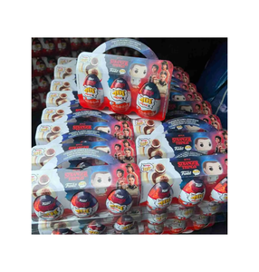 Figuras de Dustin y Lucas de Stranger Things de Kinder Joy en cajas a granel, 48 huevos por caja, para compradores mayoristas de dulces a gran escala - Product Image 1