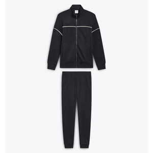 Ensemble de survêtement en polyester personnalisable Active Fitness Top décontracté à motif solide avec technique de teinture unie Logo personnalisé - Product Image 1