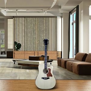 SoloBeat SC41CE Dreamnought Acoustic <b>Guitar</b>-Matte Finish Linden Body Catalpa <b>Neck</b> ABS Fingerboard Rosewood Fretboard-<b>For</b> - Product Image 1