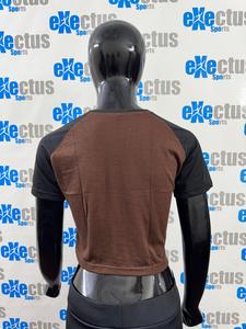 เสื้อยืดแขนผ้าคอตตอนพิมพ์ลายเป็นมิตรกับสิ่งแวดล้อมเสื้อครอปสำหรับผู้หญิงเสื้อฮิปฮอปเสื้อครอป - Product Image 5