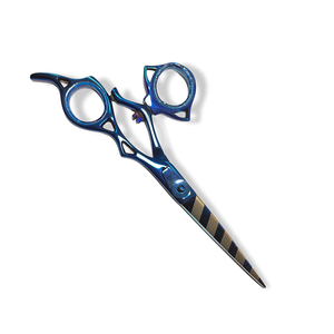 กรรไกรตัดผมเหล็กกรรไกรตัดผมพร้อมแหวนปรับได้และแหวนยาง - Product Image 3