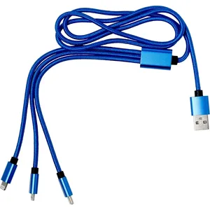 Set di Cavi USB Promozionali in Nylon Felix Personalizzati - Product Image 2