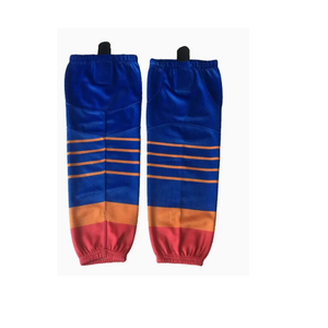 Chaussettes de hockey sur glace personnalisées DAFFODILS avec logo, 100 % polyester respirant, vente en gros pour adultes, couleurs et designs personnalisés, MOQ 50 - Product Image 3
