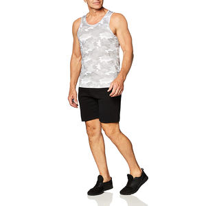 Camiseta sin Mangas Personalizada con Sublimación de Tinta, Impresión Completa, Ropa Deportiva para Verano, Camiseta de Gimnasio para Hombre, Chalecos Deportivos - Product Image 5