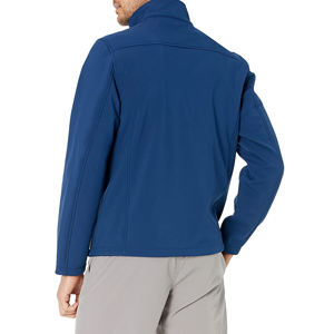 Men's Winter Softshell <b>Jackets</b> Wholesale Windproof Waterproof Custom Embroidery <b>Fleece</b> <b>Lining</b> Plain Safety Clothing Fabric - Product Image 4