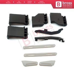 ชุดซ่อมรางเลื่อนม่านบังแดดหลังคาซันรูฟ BSR546 จำนวน 10 ชิ้น สำหรับรุ่น 3 E91 5 E61 X3 E83 X5 E53 E70 Cullinan RR31 54137 - Product Image 5