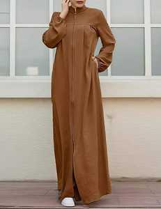 Elegant <b>Abaya</b> for Women Full Length Modest Design Made from Lightweight Fabric for <b>Prayer</b> or Daily Style - Product Image 3