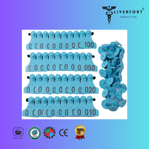 Marcador veterinario Etiquetas de ganado TPU Plástico Reutilizable Ganado Etiqueta de oreja Vaca Becerro Animal en blanco Identificación Pendiente Etiqueta Boleto - Product Image 6