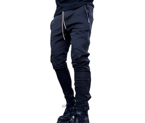 Pantalones de chándal elásticos para hombre, pantalones ajustados de color sólido para gimnasio, Jogger Reflect, pantalones de entrenamiento para correr - Product Image 6