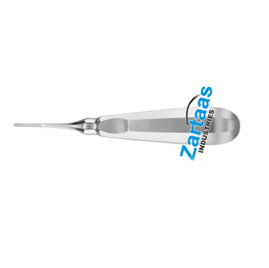 Ascenseur de racine droit 150 mm (6 ") poignée avec dépression du pouce Fig. 5S largeur 2 500 mm Instruments dentaires non stériles - Product Image 3