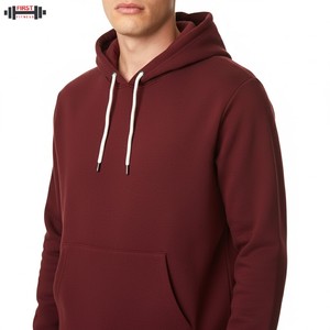 Sudaderas con capucha de invierno con forro transpirable para hombre, Jersey de punto informal con logotipo personalizado, sudaderas con capucha coreanas de algodón, diseño de la mejor calidad al por mayor - Product Image 6