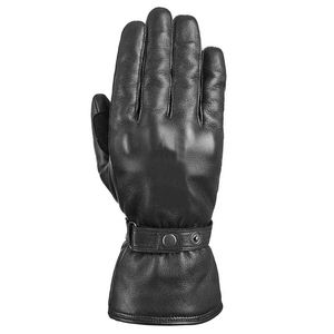 ถุงมือขี่มอเตอร์ไซค์หนังนิ่มกันน้ำกันลมให้ความอบอุ่นในฤดูหนาวสำหรับนักแข่งคาเฟ่นักแข่งขี่จักรยาน - Product Image 1