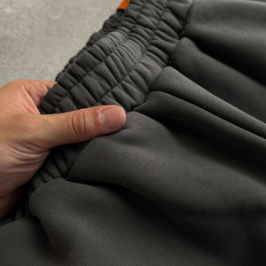 Pantalons de survêtement classiques personnalisés, amples, à jambe droite, vintage, pour hommes, avec taille élastique, pantalons amples à jambe large - Product Image 1