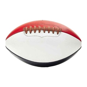 Ballon de rugby personnalisé avec logo, best-seller, en cuir PU, taille officielle 5, cousu à la main, ballon de rugby de match - Product Image 4