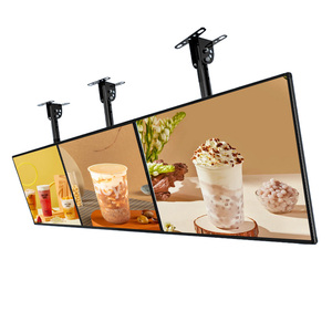 32-inch 43 inch 55 inch HD LCD Áp phích kỹ thuật số Bảng menu cho thức ăn nhanh cà phê cửa hàng trong nhà hiển thị OEM Nhà cung cấp - Product Image 1
