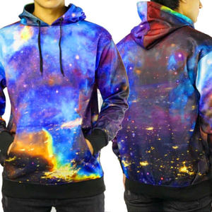 Sudadera con Capucha Personalizada para Hombre, Sublimada y Bordada, Transpirable, de Forro Polar 3D, Antipilling, Mezcla de Algodón, Térmica - Product Image 3