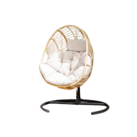 Hochwertiger Langlebiger Moderner Rattan-Hängesessel mit Ständer für Outdoor & Wohnzimmer-Möbel Hotelnutzung Hergestellt in Vietnam
