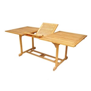 Table basse extérieure traditionnelle en bois massif avec cadre extérieur en bois de frêne pour le salon de l'hôtel et l'école - Product Image 4