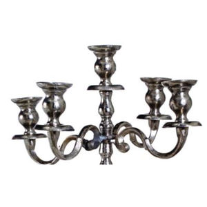 5 Arms <b>Candelabra</b> Made of Metal Aluminium Modern Tableware Decorative Candle Holder Candlestick in Wholesaler Price - Product Image 3