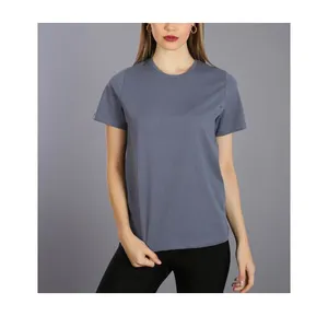 Obral Besar Baru 100% Kaus Katun Bagus Uniseks Fashion Berkualitas Tinggi Grosir Murah Kaus Kustom Wanita untuk Wanita