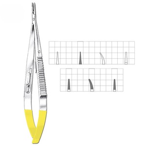 OFERTA ESPECIAL: Juego de Instrumentos Quirúrgicos Hosanna, Portaagujas Castroviejo Alemán para Microcirugía, Recto, de Acero Inoxidable, Manual y Reutilizable - Product Image 6
