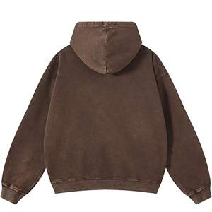 Pull à capuche épais 100% coton pour hommes, vierge de haute qualité pour l'hiver avec impression de logo personnalisée - Product Image 4