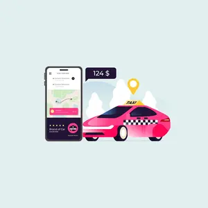 In taxi development Multilingual support for driver and passenger interfaces in taxi app