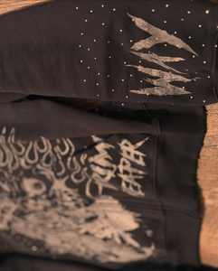 Sudadera con Capucha Corta de Algodón Grueso de 400 g/m² con Estampado DTG del Fabricante OEM, Sudadera con Capucha Gráfica Cruda con Estampado en Serigrafía - Product Image 4