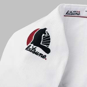 ชุดยูโดบราซิลเลี่ยนยิวยิตสู RTS รุ่นใหม่ สำหรับมืออาชีพ OEM Shoyorol RVCA รุ่นที่ 105 สีดำ ชุดยิวยิตสูบราซิลเลี่ยนยิวยิตสู CP-BJJ-06 - Product Image 4