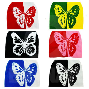 Gorro de Invierno Personalizado Bordado para Mujer, Transpirable, Impermeable, 50% Lana/50% Acrílico, Gorro de Punto Suave y Cálido para Uso en Exteriores - Product Image 2