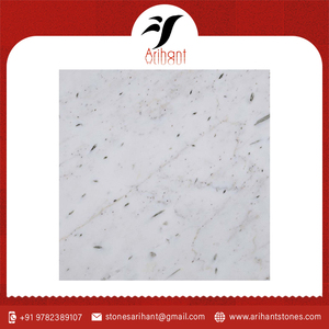 Azulejo pulido de losa de mármol blanco de alta calidad de proveedor indio para suelo moderno disponible a precio competitivo - Product Image 2