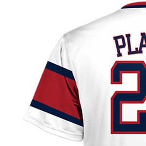 Maillot de baseball imprimé respirant de marque privée 100% polyester personnalisable en gros pour hommes adultes - Product Image 6