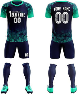 2025 vente en gros maillot de Football ensemble hommes Football uniforme personnalisé maillots de Football chemise adulte Football ensemble costume - Product Image 5