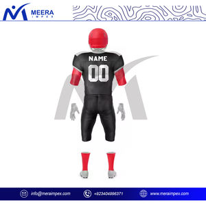 Venta al por mayor transpirable de secado rápido deportes Jersey Kit logotipo personalizado hombres fútbol americano uniforme corto para equipo Club ENTRENAMIENTO DE PARTIDO - Product Image 5