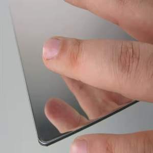 Tableros de paneles de pared de construcción compuestos de aluminio espejo moderno para uso interior - Product Image 1