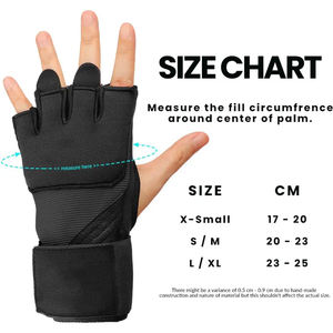 Upgrade Your <b>Boxing</b> <b>Gear</b> With Custom Logo Neoprene Training Gel Gloves <b>and</b> Wraps for <b>Protection</b> for Gym Use - Product Image 6