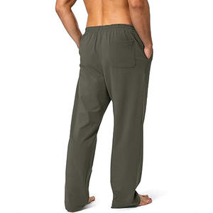 Pantalons longs décontractés slim droits pour hommes, nouveau style, fabriqués sur mesure, pantalons légers pour hommes, téléchargés par Dress Sports - Product Image 4