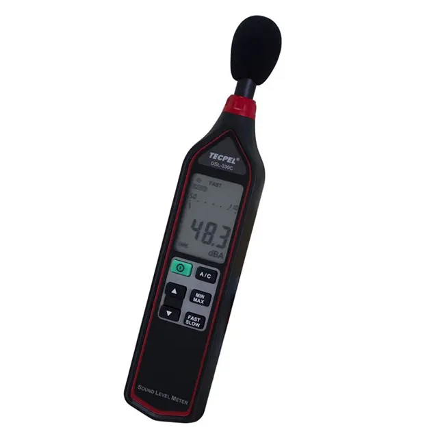 Tecpel DSL-330C Professionele Digitale Geluidsniveaumeter