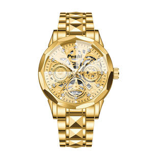 Elegante Reloj de Pulsera de Cuarzo para Hombre, con Calendario Luminoso, Resistente al Agua, Correa de Acero Inoxidable, Estilo Casual, Minimalista, Moderno, para Uso Diario - Product Image 5