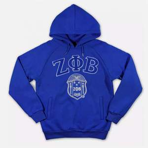 Zeta Phi Beta Sudadera con capucha personalizada 100% algodón Casual Chenille Plaid con bordado 3D transpirable para invierno - Product Image 1